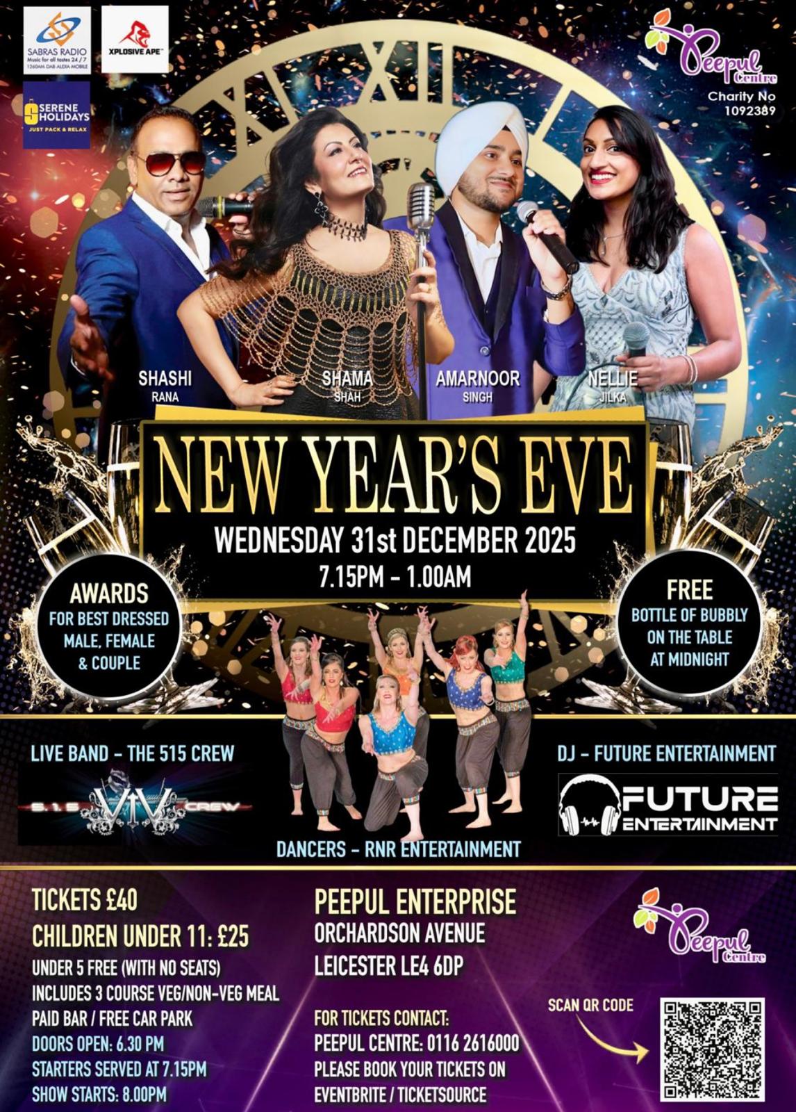 NEW YEAR’S EVE CELEBRATION